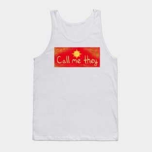 Call me they (Summer) Tank Top